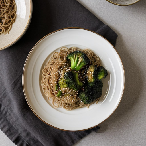 Sesame Noodles & Broccoli recipe image