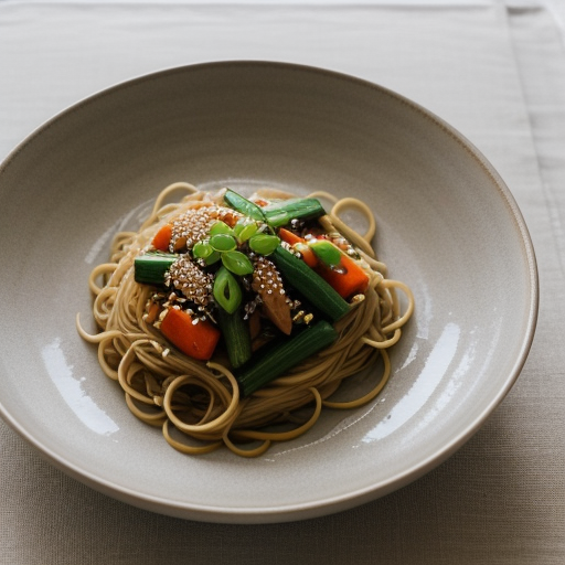 Sesame Noodles and Vegetables (8 PTS recipe image