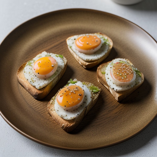 Sesame Prawn Toasts recipe image