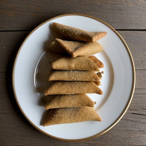 Sesame Prawn Triangles recipe image