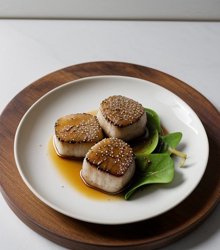 Sesame Sea Scallops recipe image