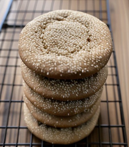 Sesame Seed Cookies recipe image