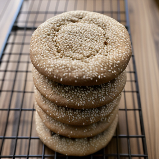 Sesame Seed Cookies recipe image