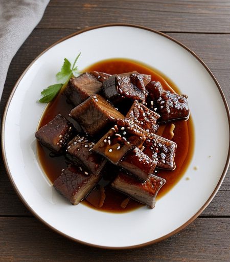 Sesame Soy Spareribs recipe image