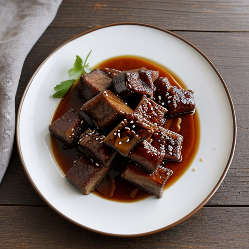 Sesame Soy Spareribs recipe image