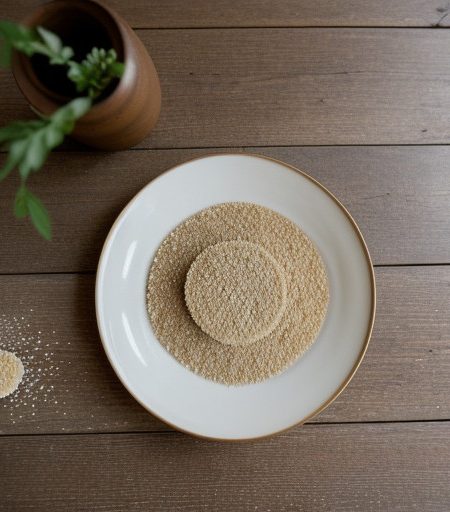 Sesame Water Crackers recipe image