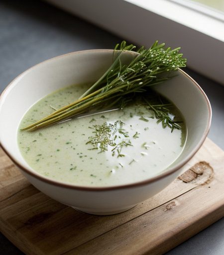 Shaker Herb Soup recipe image