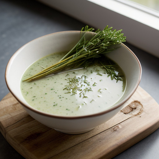 Shaker Herb Soup recipe image
