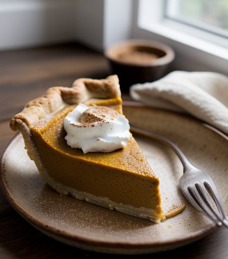 Shaker Pumpkin Pie recipe image