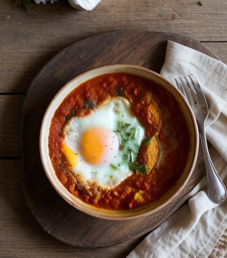 Shakshouka (Eggs in Tomato Sauce recipe image