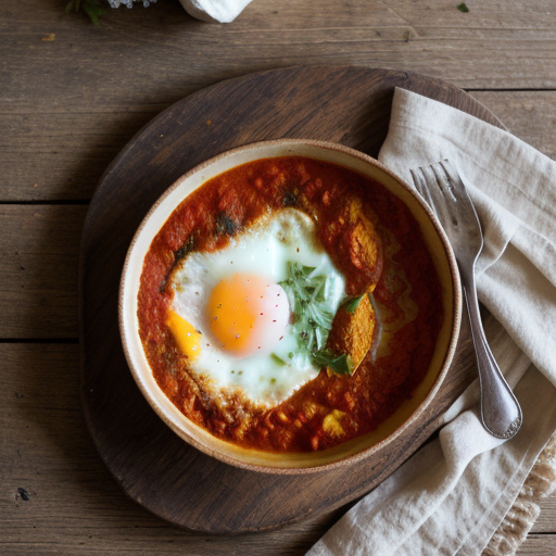 Shakshouka (Eggs in Tomato Sauce recipe image