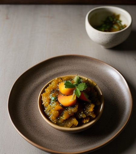 Shallot & Peach Chutney recipe image