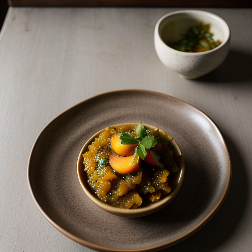 Shallot & Peach Chutney recipe image