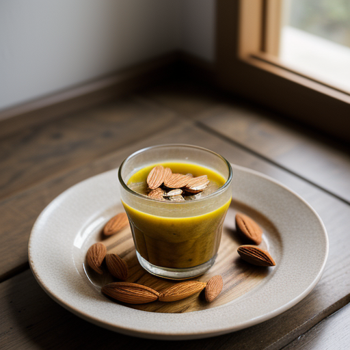 Sharbat Badam (Almond Sharbat recipe image