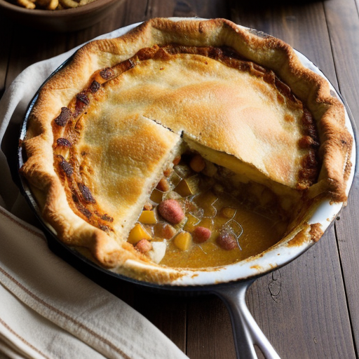 Shepherd's Chicken Chili Pie recipe image