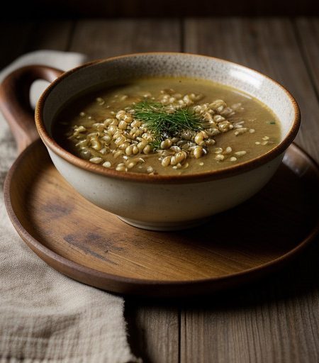 Sherried Barley Soup recipe image