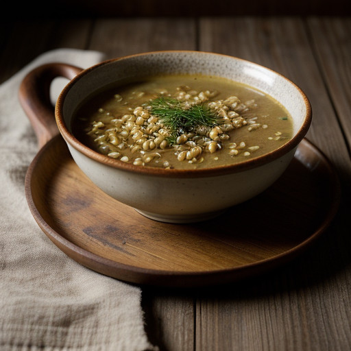 Sherried Barley Soup recipe image