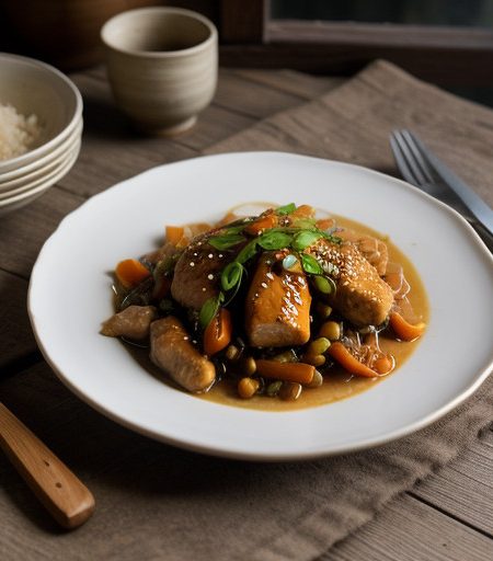 Sherried Orange Chicken recipe image