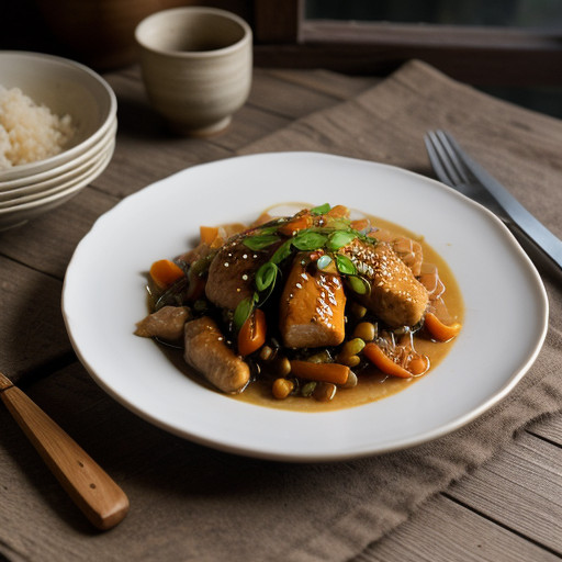Sherried Orange Chicken recipe image
