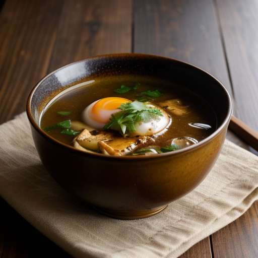 Sherry-Broth Sauce for Egg Foo Yung recipe image