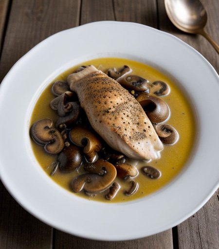 Sherry--Sour Cream Chicken Breasts recipe image