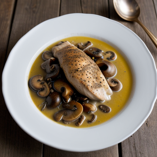 Sherry--Sour Cream Chicken Breasts recipe image