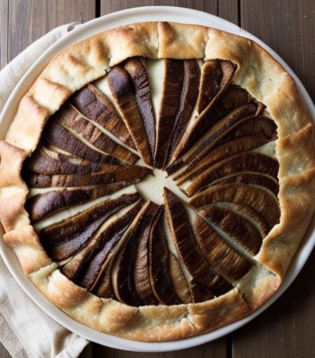 Shiitake Mushroom and Potato Galette recipe image