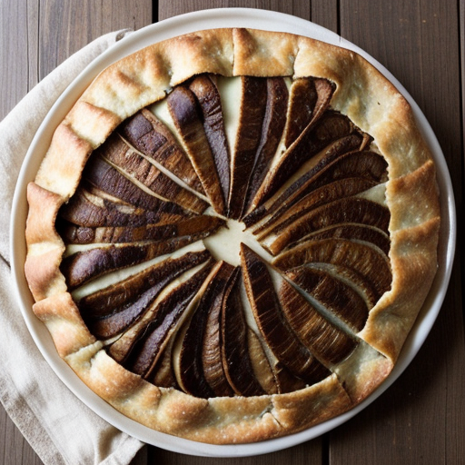 Shiitake Mushroom and Potato Galette recipe image