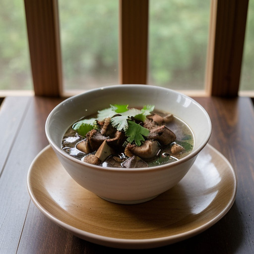 Shiitke & Porcini Posole recipe image