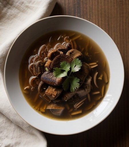 Shiitke and Porcini Posole recipe image