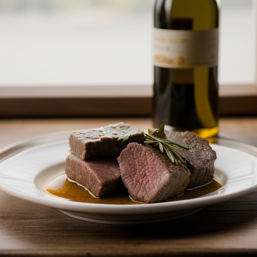 Shin of Beef Stewed in Wine recipe image