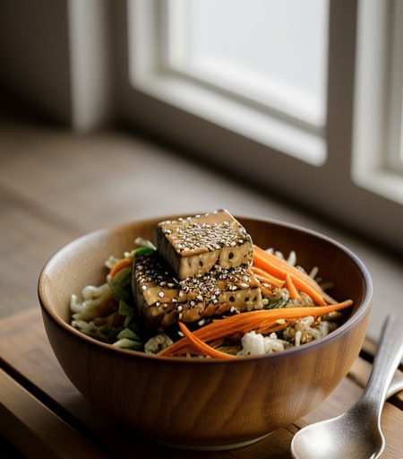 Shira-Ae (Tofu & Sesame-Seed Dressing With Ve recipe image