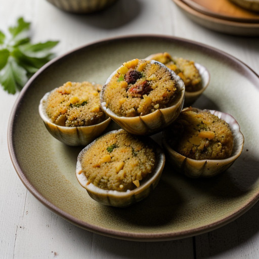 Shirley Gomes's Baked-Stuffed Quahogs - Country Living recipe image