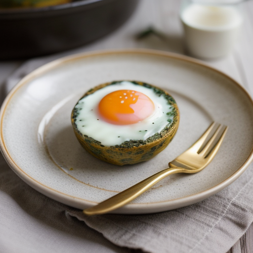 Shirred Eggs With Basil or Tarragon recipe image