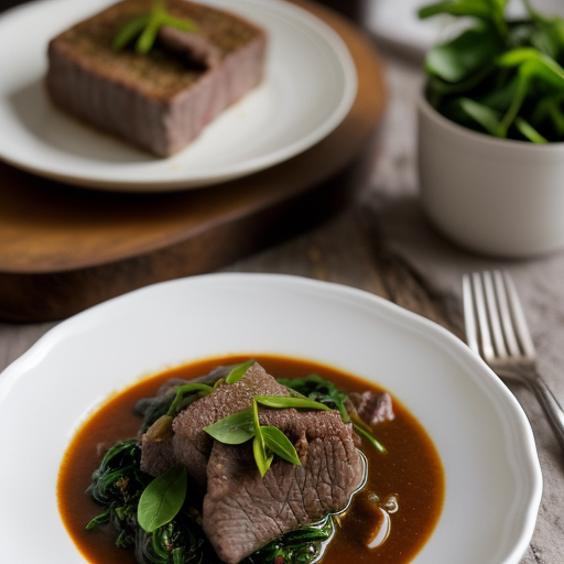 Shoko (Beef & Spinach Stew recipe image