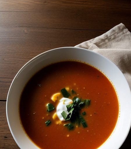 Shoney's Tomato Florentine Soup recipe image