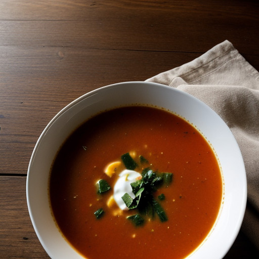 Shoney's Tomato Florentine Soup recipe image