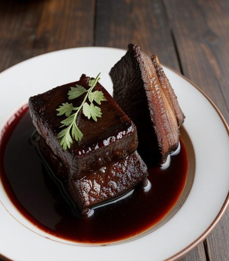 Short Ribs Braised in Red Wine *Jb recipe image