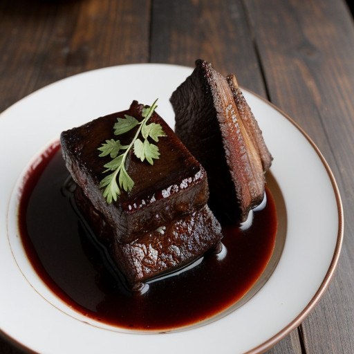 Short Ribs Braised in Red Wine *Jb recipe image
