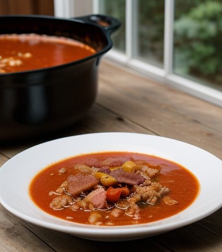Shortcut Brunswick Stew recipe image