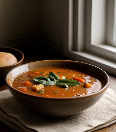 Shortcut Italian Vegetable Soup recipe image