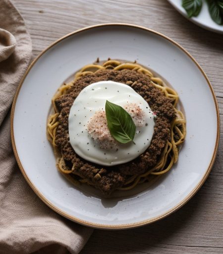 Shortcut Pastitsio recipe image