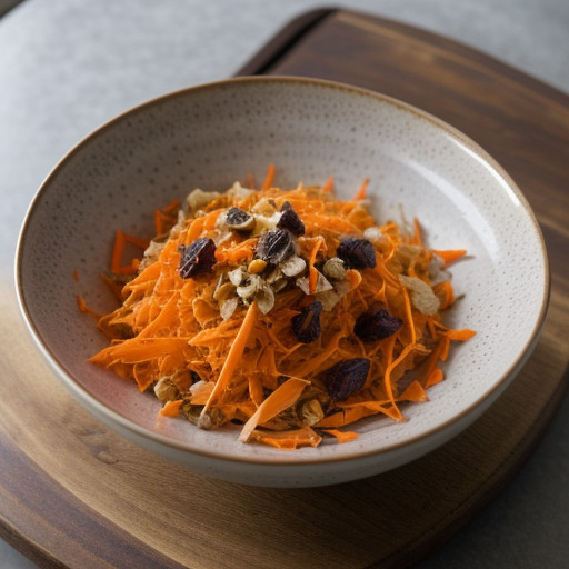 Shredded Carrot & Raisin Salad recipe image