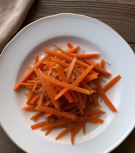 Shredded Carrots a l'ORANGE recipe image