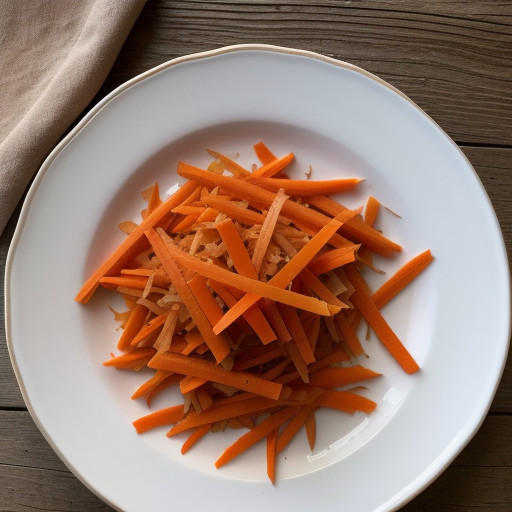 Shredded Carrots a l'ORANGE recipe image