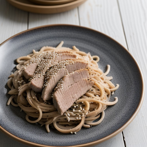 Shredded Chicken With Sesame Seeds recipe image