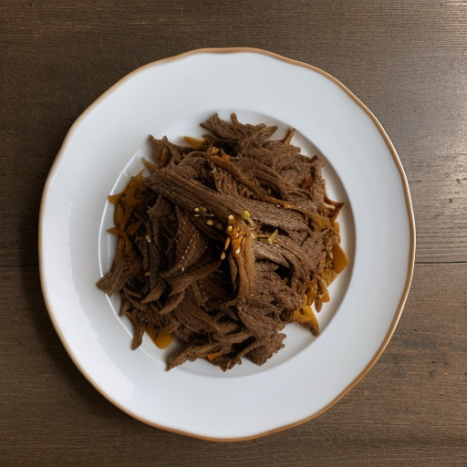 Shredded Orange Beef recipe image