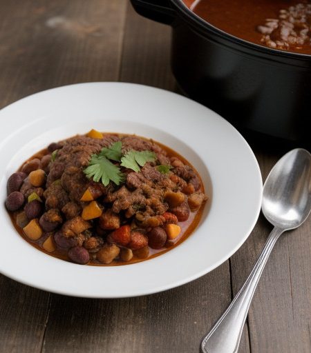 Shreded Crockpot Chili recipe image