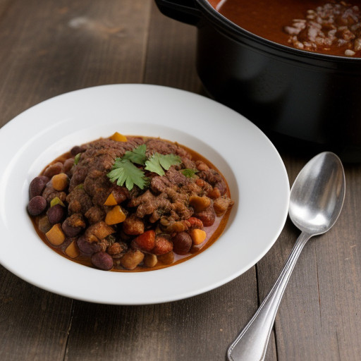 Shreded Crockpot Chili recipe image