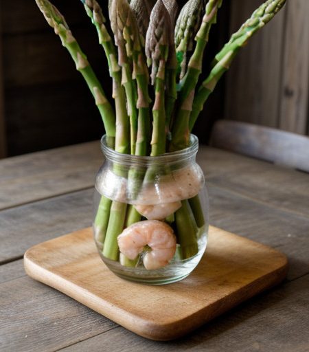 Shrimp & Asparagus Salad recipe image